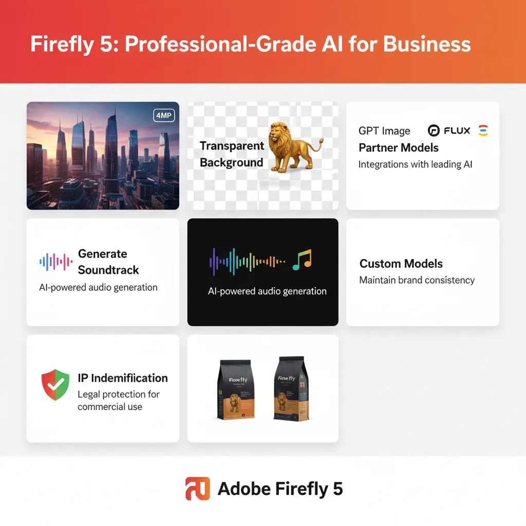 Adobe Firefly 5: 4MP Native Resolution Arrives