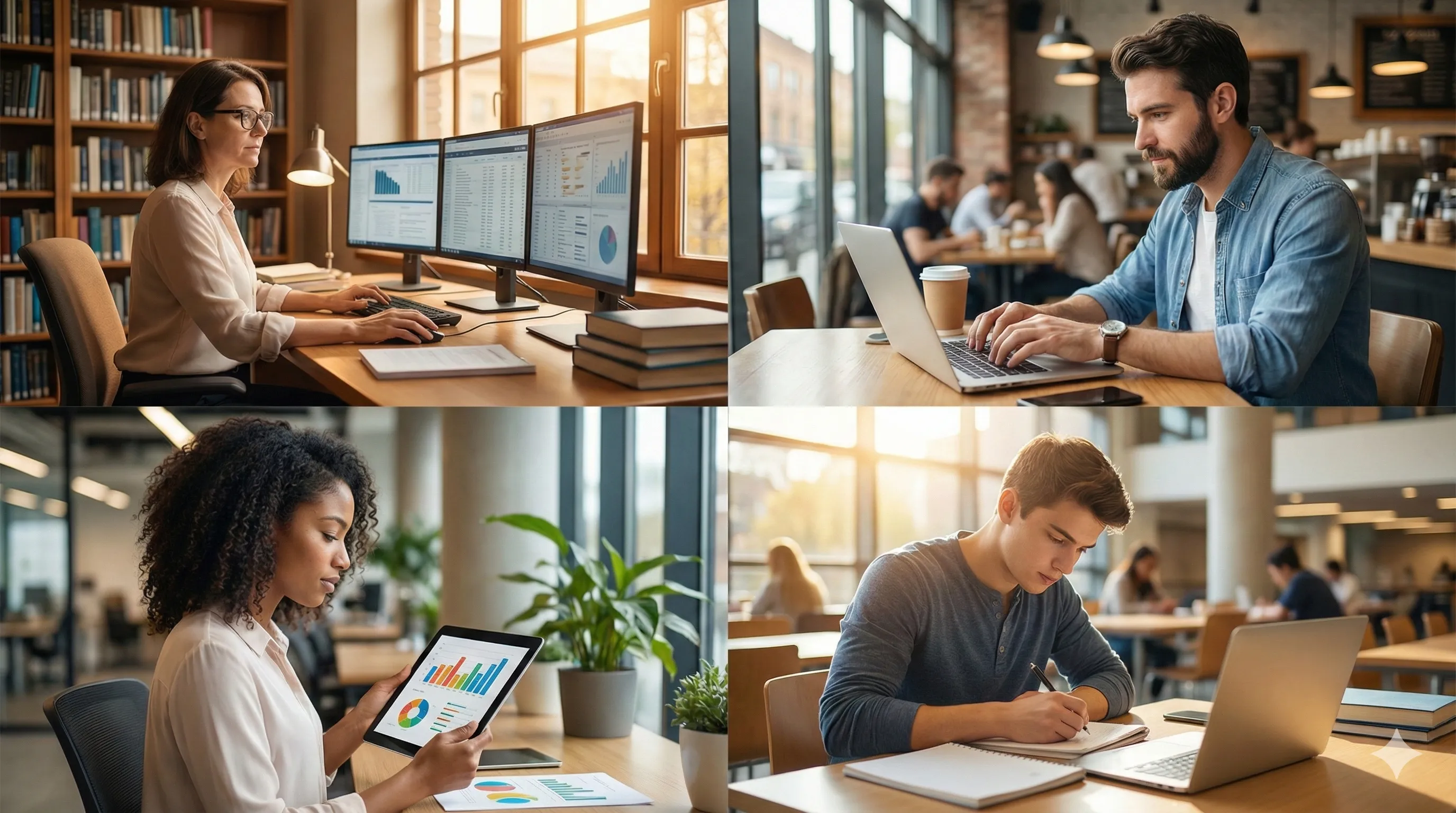 Perplexity user personas — research-heavy professionals, students, journalists, developers