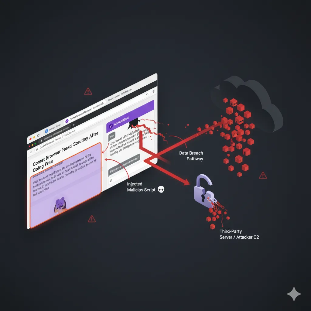 How CometJacking works: A single malicious URL can steal your data