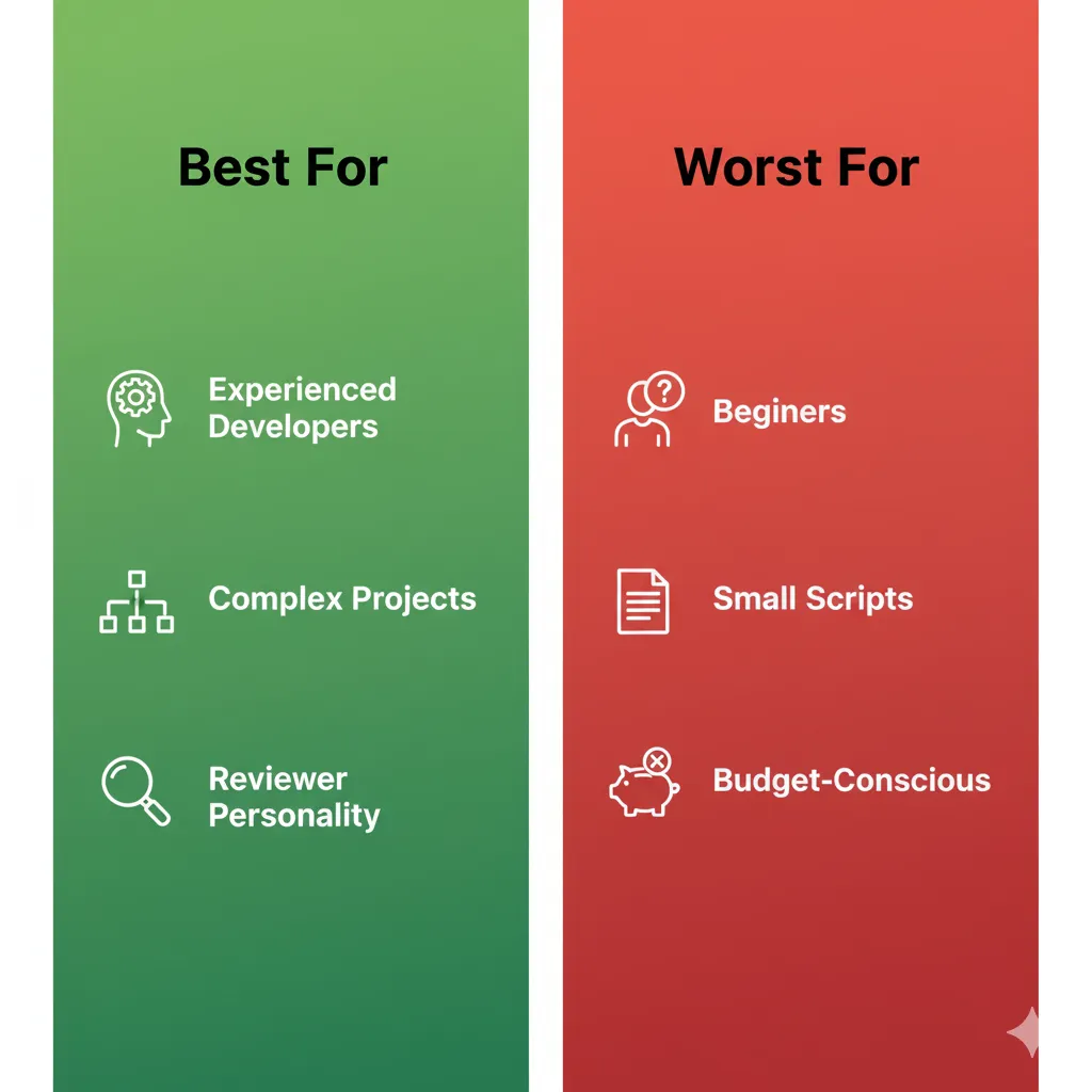 Who benefits most from Cursor vs who should stick with alternatives