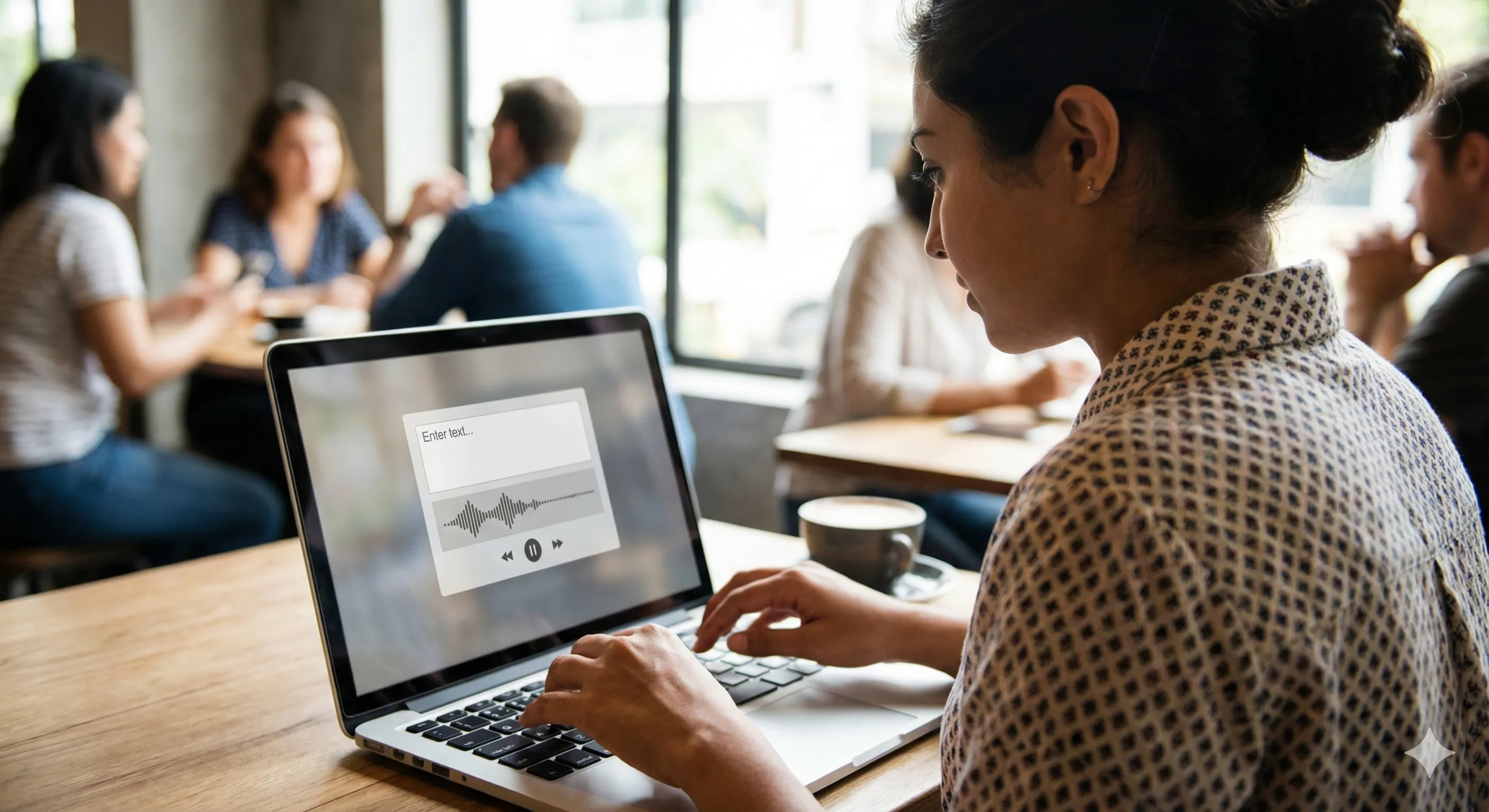 Google AI Studio text to speech interface showing voice selection and prompt input