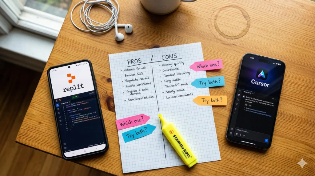 Replit vs Cursor